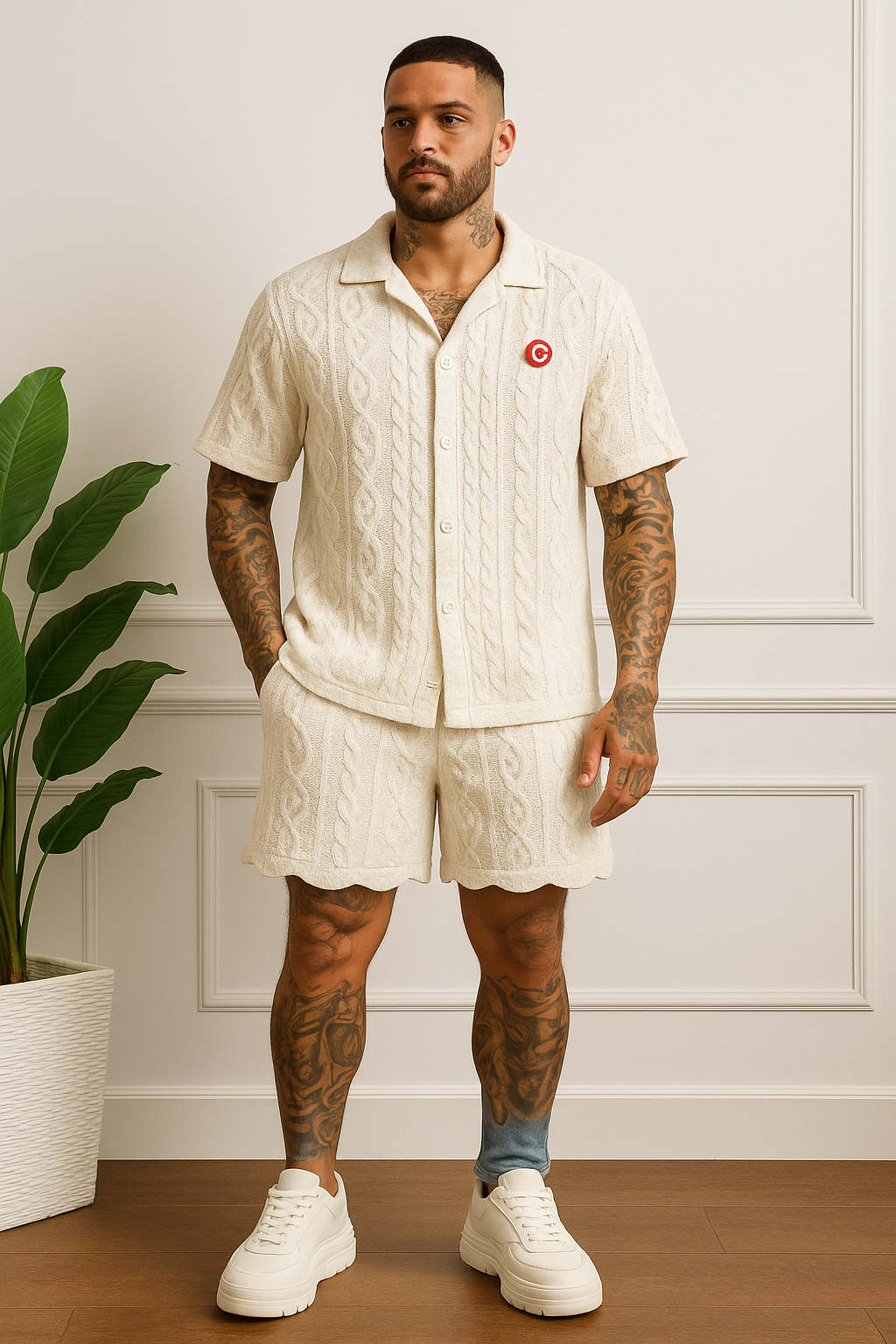 Conjunto Off White CasaBlanca